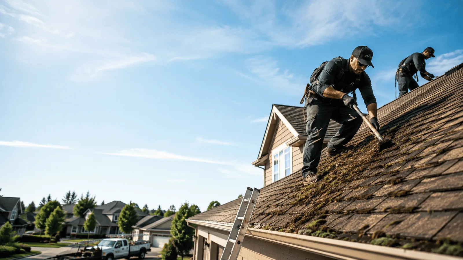 Roof Moss Removal in Strawberry, CA near me